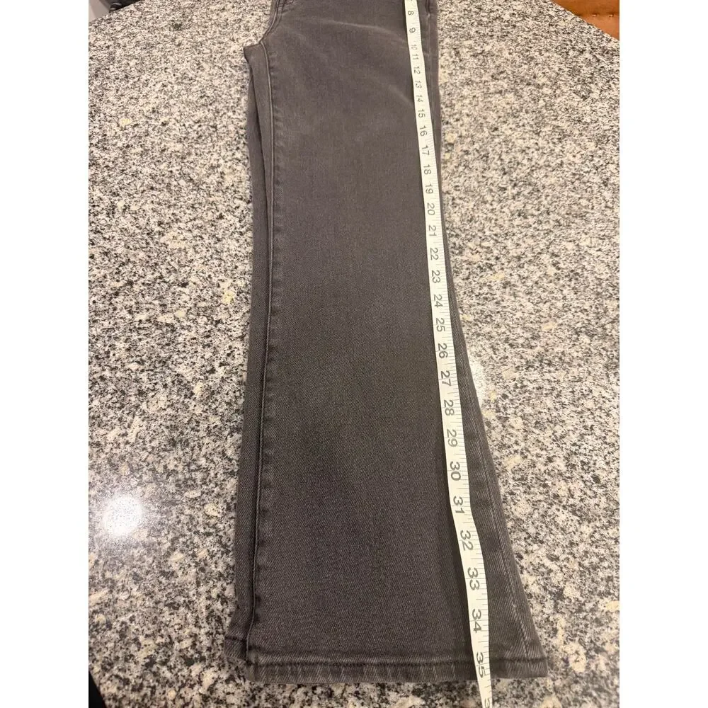Madewell Mid-rise Kick Out Gray Denim Jeans - Size 26